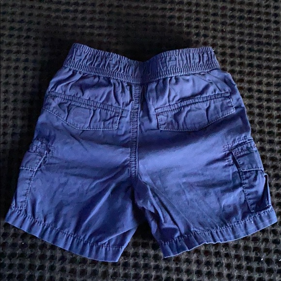 Crazy 8 Toddler Boy Navy Cargo Shorts - Picture 2 of 5